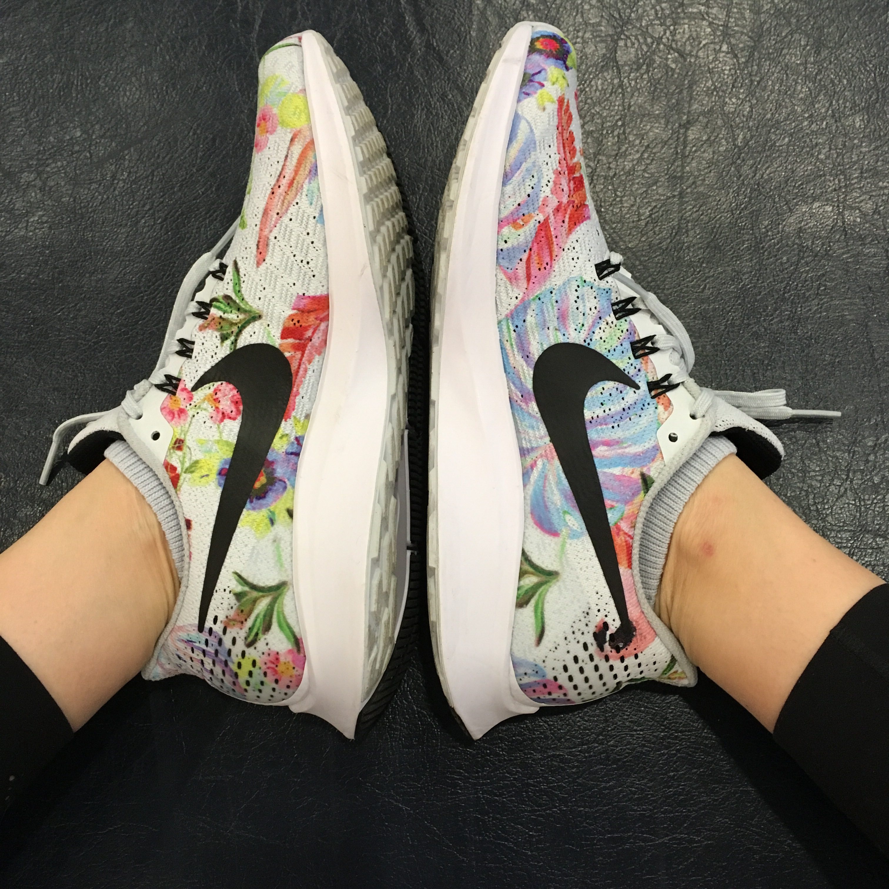 nike flower pants